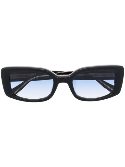 Gigi Studios Square-frame Tinted Sunglasses In Schwarz