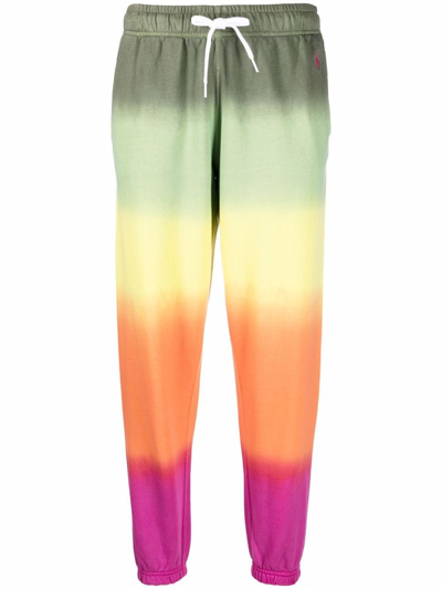 Polo Ralph Lauren 渐变色效果锥形运动裤 In Multicolor