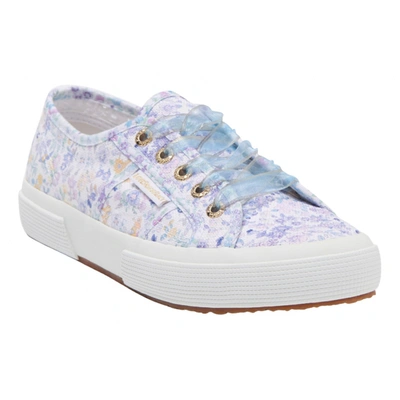 Pre-owned Loveshackfancy Cloth Trainers In Multicolour
