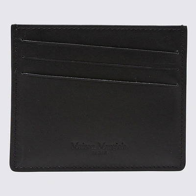 Maison Margiela Black Four Stitch Leather Card Holder