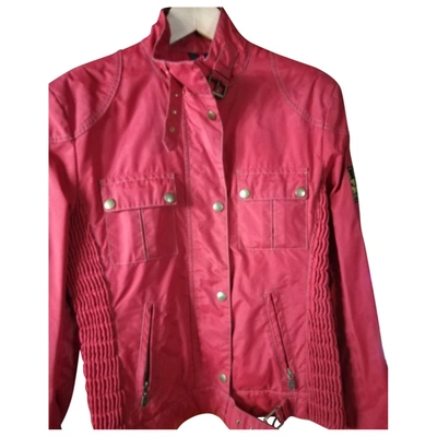Pre-owned Belstaff Jacket In Red