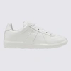 Maison Margiela Replica Patent Leather Low-top Sneakers In White