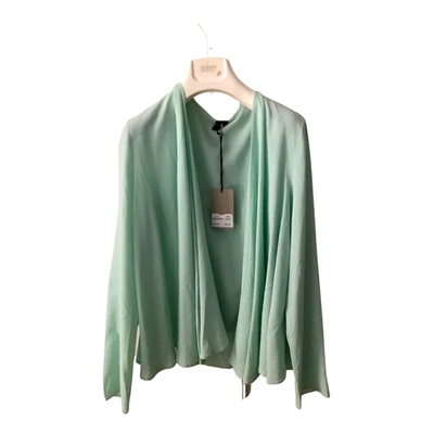 Pre-owned Oneone Silk Top In Green