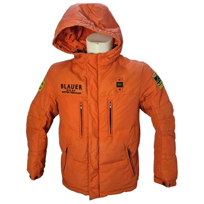 Pre-owned Blauer Jacket In Orange
