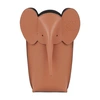 Loewe Elephant Pouch Crossbody Bag In Tan