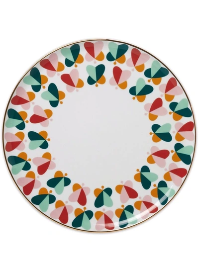 La Doublej Farfalle Ring Serving Platter In Weiss