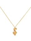 Loveness Lee S Alphabet Pendant Necklace In Gold