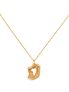 LOVENESS LEE D ALPHABET PENDANT NECKLACE