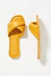 Seychelles Breath Of Fresh Air Puffy Sandals In Yellow