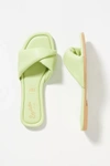 Seychelles Breath Of Fresh Air Puffy Sandals In Green