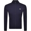 Lacoste Sport Zip Up Sweatshirt Navy In Navy