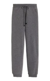 Moncler Cashmere-blend Joggers In Grey