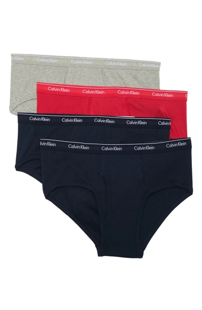 Calvin Klein Low Rise Hip Briefs In Sh/gh/sh/rh