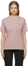 MONCLER PINK LOGO T-SHIRT