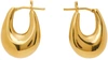 SOPHIE BUHAI GOLD SMALL ETRUSCAN HOOPS