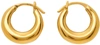 SOPHIE BUHAI GOLD TINY ESSENTIAL HOOPS