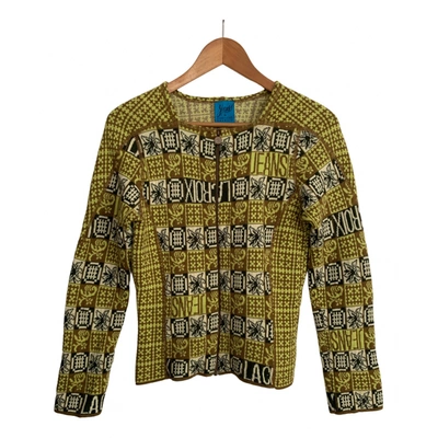 Pre-owned Christian Lacroix Wool Knitwear In Yellow