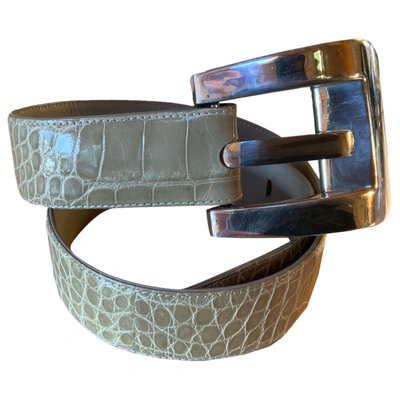 Patricia VonMusulin Ivory Belt PATRICIA VON MUSULIN 925 Sterling Silver Vintage Modernist  main image 3