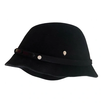 Pre-owned Helen Kaminski Wool Hat In Black