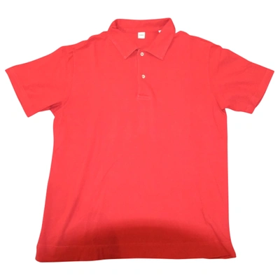 Pre-owned Aspesi Polo Shirt In Red