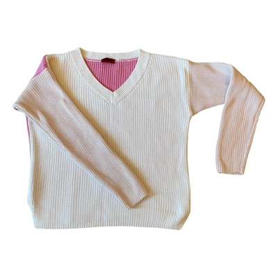 Pre-owned Hugo Boss Wool Knitwear In Pink