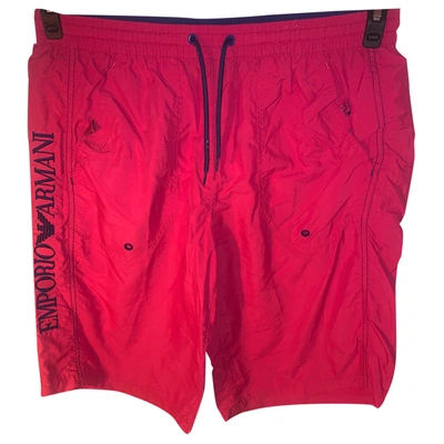 Pre-owned Emporio Armani Shorts In Pink
