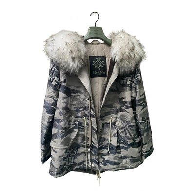 Pre-owned Mr & Mrs Italy Parka In Grey