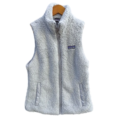 Pre-owned Patagonia Vest In Silver