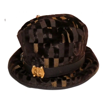 Pre-owned Miu Miu Hat In Brown