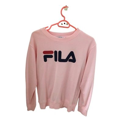 Pre-owned Fila Knitwear In Pink