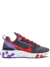 Nike React Element 55 Sneakers In Schwarz