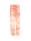 Alexander Mcqueen Tie-dye Straight Leg Pyjama Pants In Red Mix