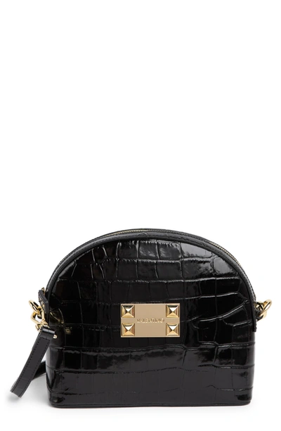 Valentino Black Croc-Embossed Crossbody Bag Valentino | Bags | Valentino Black Croc Bag | Poshmark main image 4