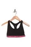 Calvin Klein Carousel Racerback Bralette In 8jh Frost Gray