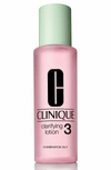 Clinique Clarifying Lotion Face Toner In 3 Combination Oily