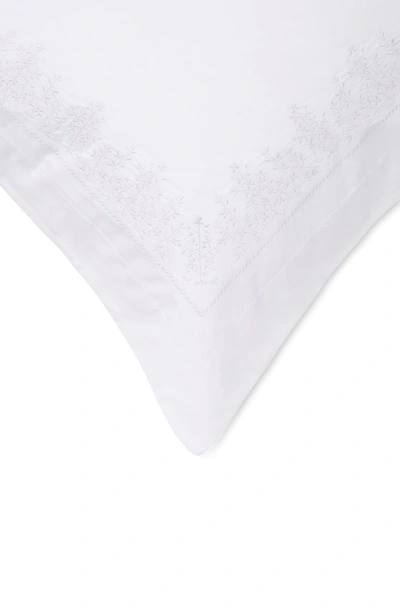 Melange Home Baby's Breath Embroidery Duvet Set In White