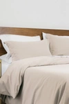Southshore Fine Linens Luxury Essentials Duvet Cover Set In Bone