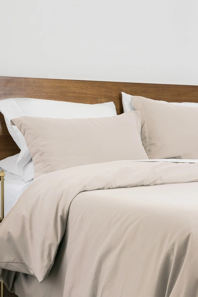 Southshore Fine Linens Luxury Essentials Duvet Cover Set In Bone