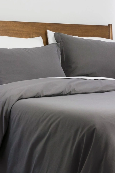 Southshore Fine Linens Luxury Essentials Duvet Cover Set In Slate