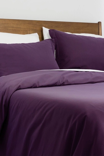 Southshore Fine Linens Luxury Essentials Duvet Cover Set In Purple