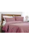 Southshore Fine Linens Luxury Essentials Duvet Cover Set In Rose