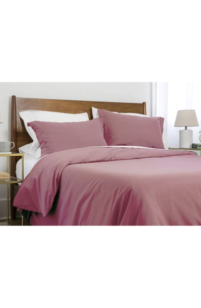 Southshore Fine Linens Luxury Essentials Duvet Cover Set In Rose