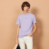 Sandro Logo-embroidered Crewneck Cotton-jersey T-shirt In Mauve