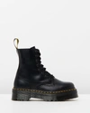Dr. Martens' Unisex Jadon 8 Eye Boots In Black Polished Smooth