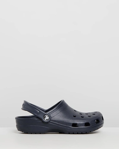 Crocs Classic Clogs In Navy