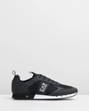 Ea7 Polyamide Men's Sneaker In Black