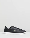 Lacoste Men's Graduate Leather And Synthetic Sneakers - 9 In Black