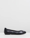 Vionic Caroll Ballet Flat Shoes - Wide In Black