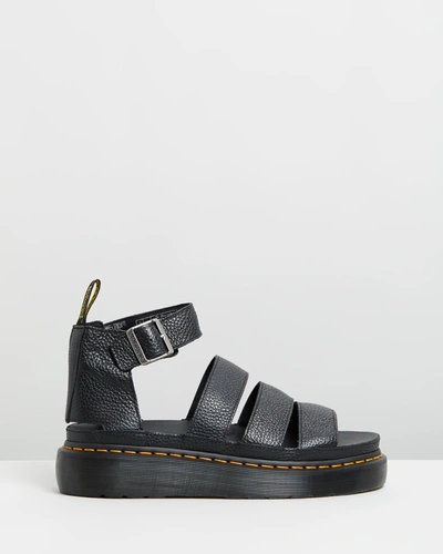 Dr. Martens Blaire 24235001 Sandals Women Black Hydro Leather Platform Gal1116