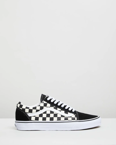 Vans Old Skool   Unisex In Primary Check Black & White